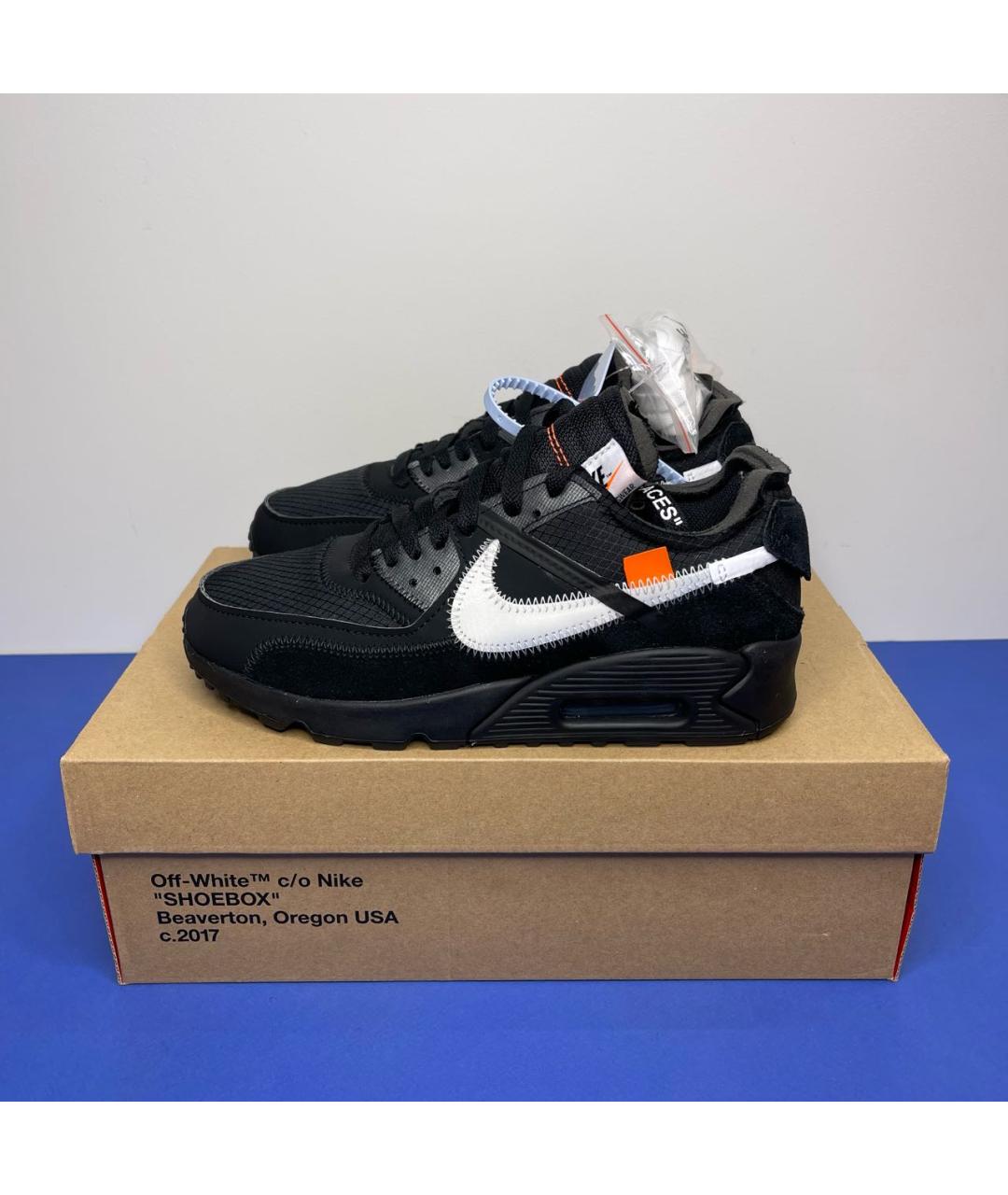 NIKE X OFF-WHITE Черные кроссовки, фото 4