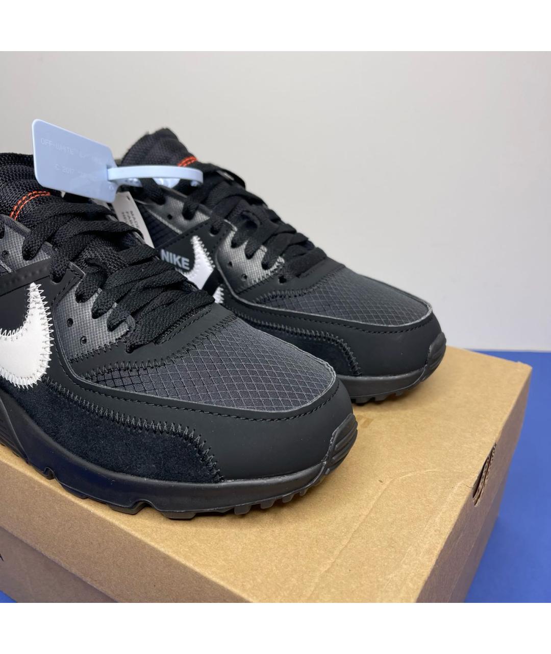 NIKE X OFF-WHITE Черные кроссовки, фото 5