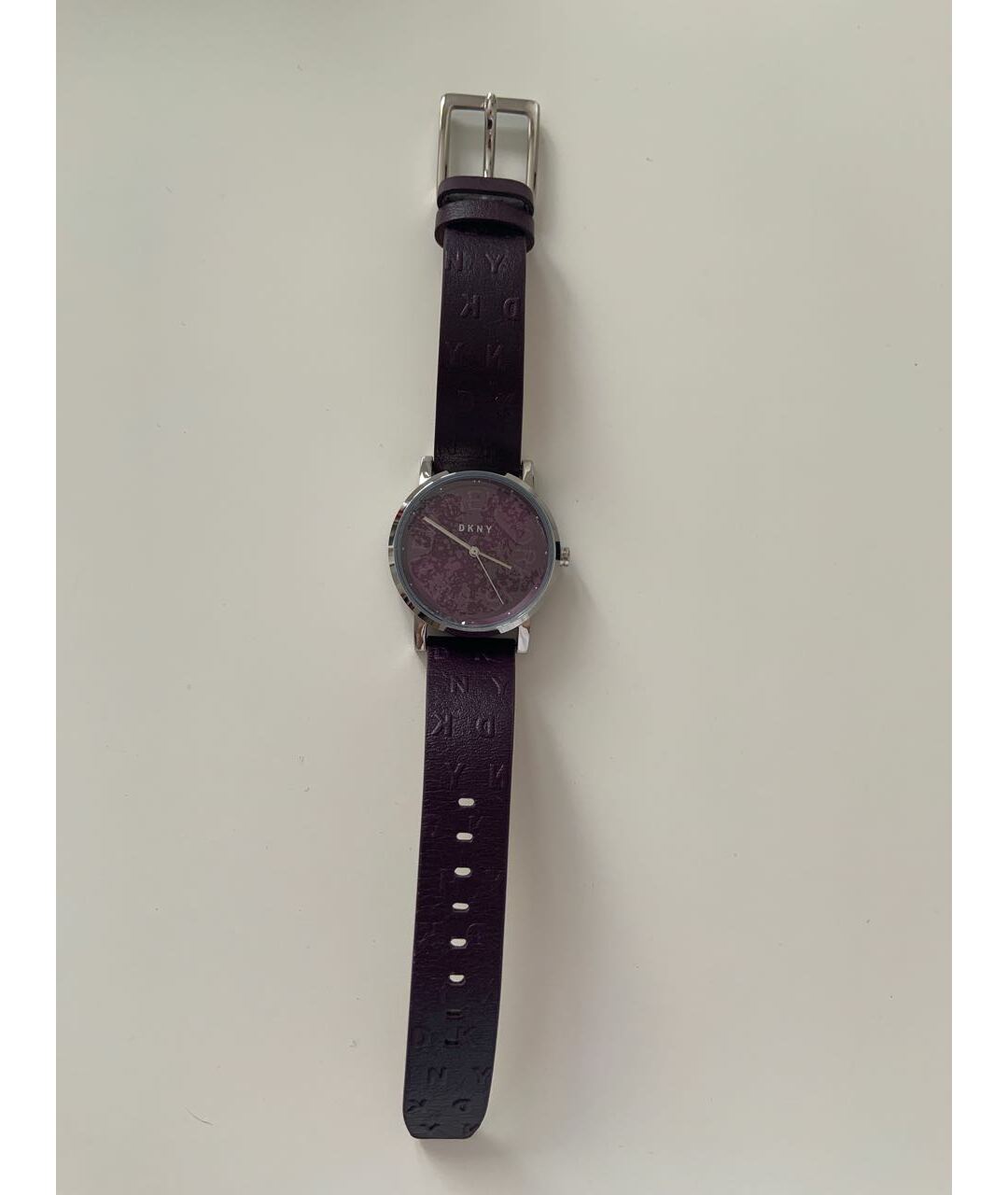 DKNY Фиолетовые стальные часы, фото 3