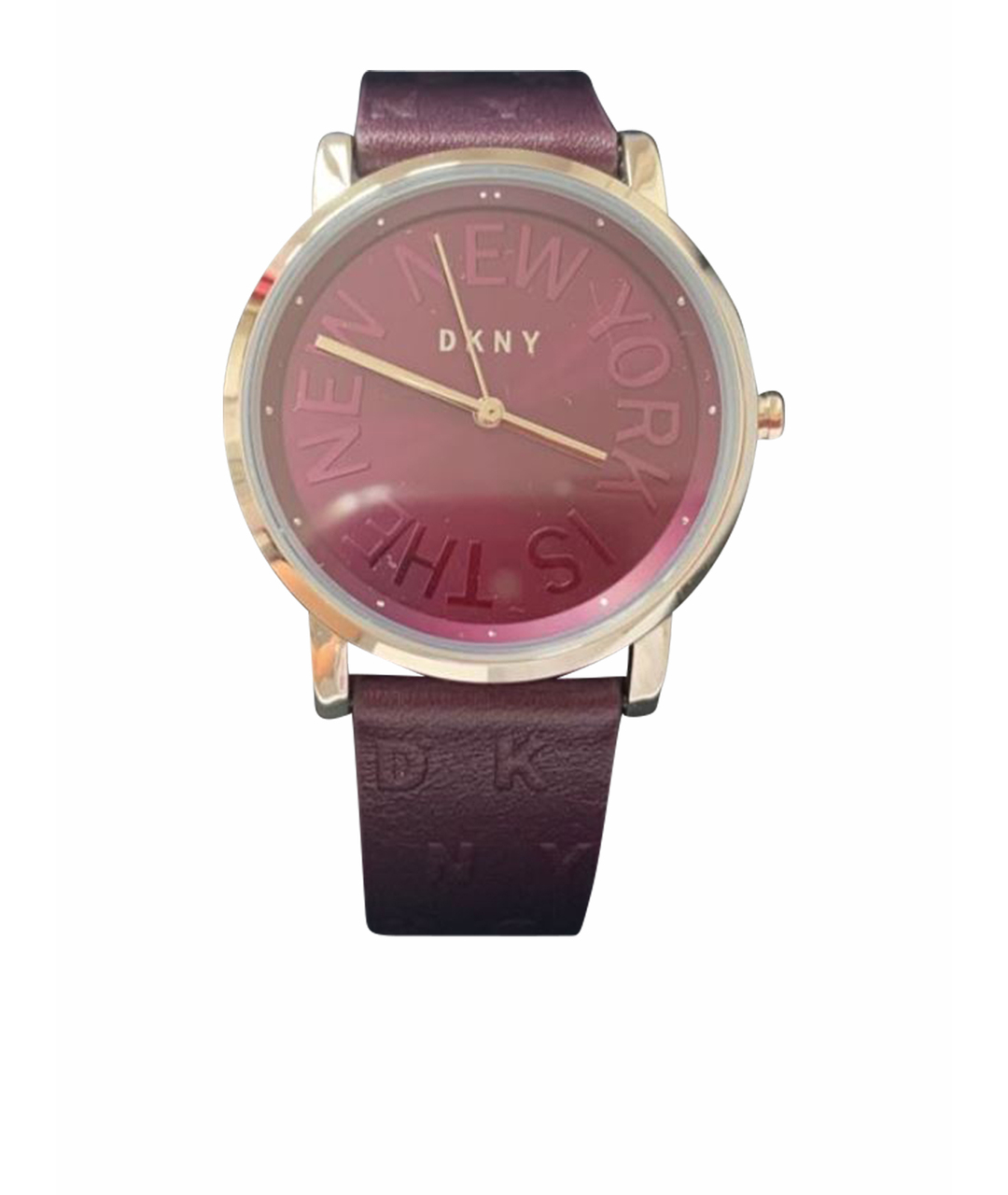 DKNY Фиолетовые стальные часы, фото 1