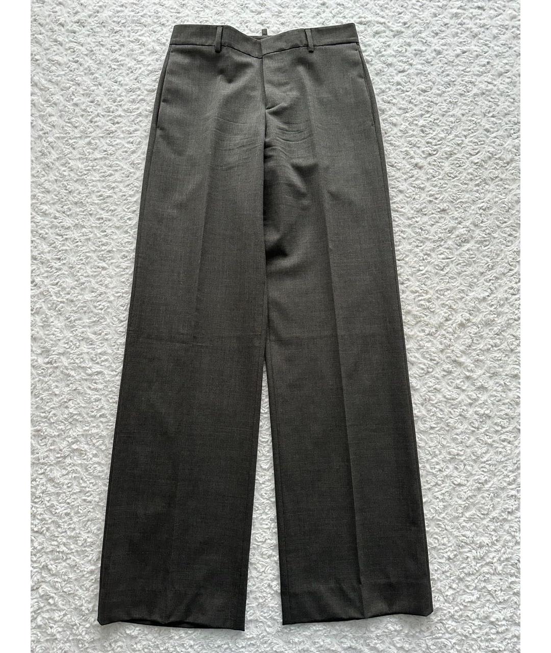 DSQUARED2 Серый шерстяной костюм с брюками, фото 2