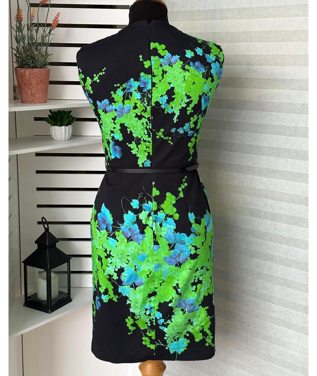 BLUMARINE Мульти хлопко-эластановое коктейльное платье, фото 2