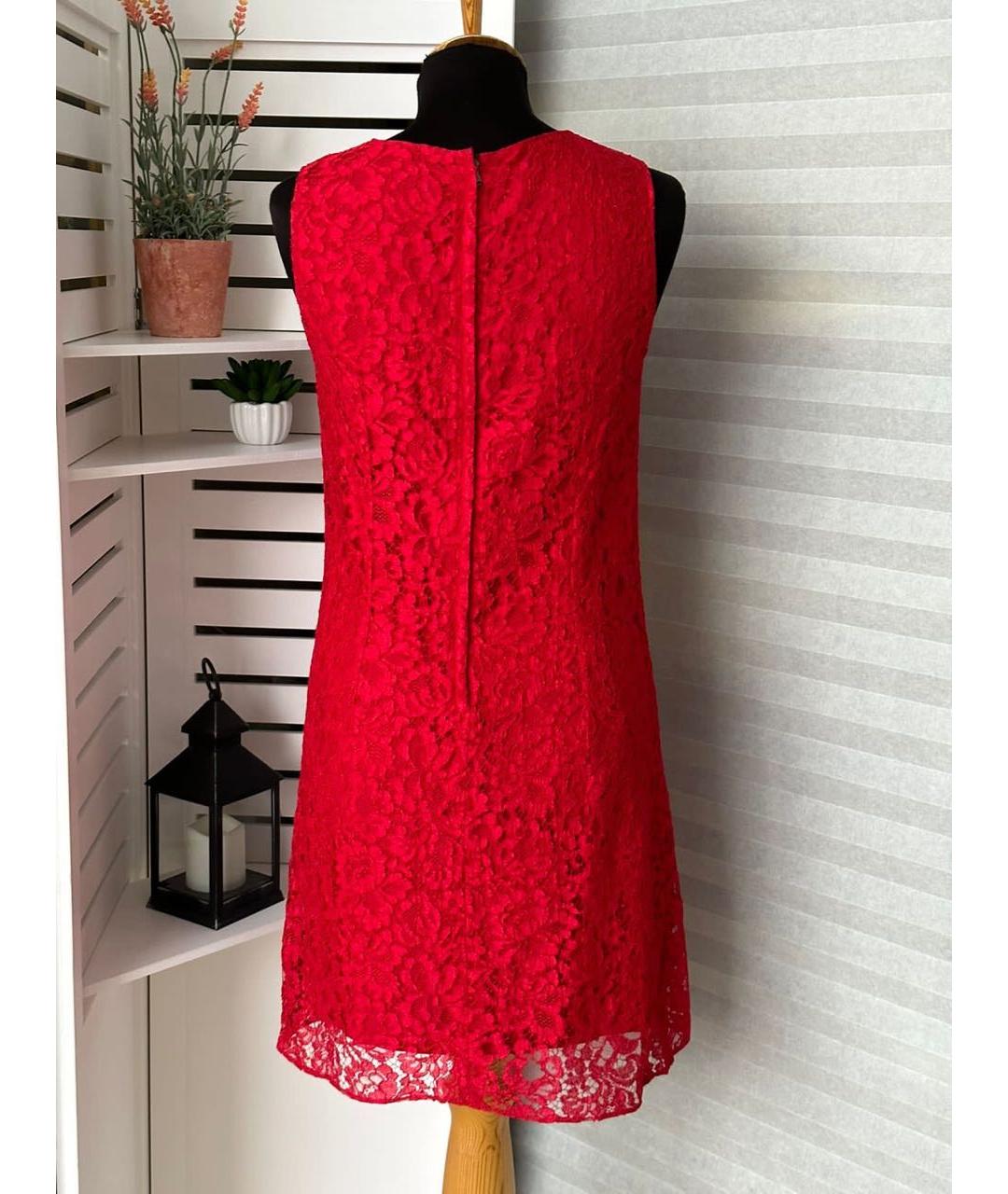 DOLCE&GABBANA Красное хлопковое вечернее платье, фото 2