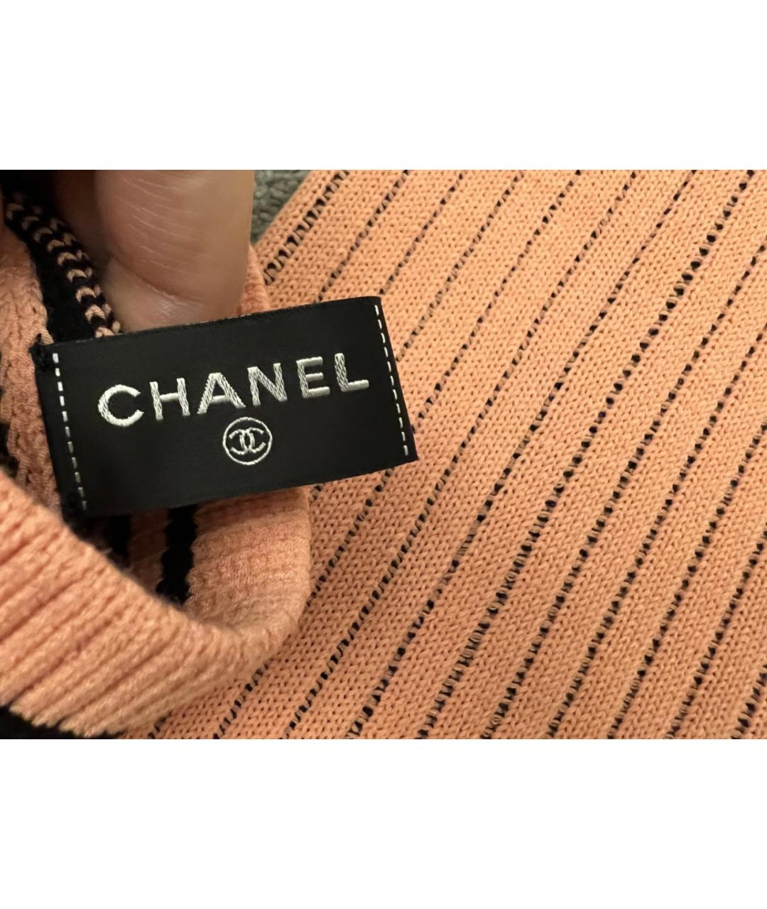 CHANEL Коралловые носки, чулки и колготы, фото 3