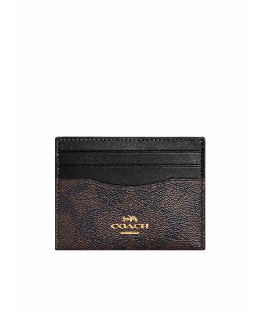 COACH Кожаный кардхолдер, фото 1