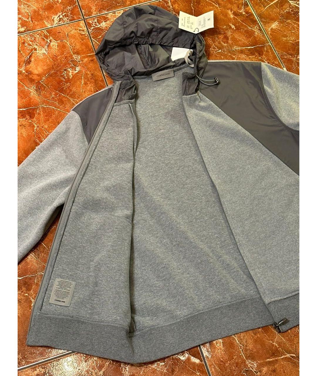CORNELIANI Серая куртка, фото 3