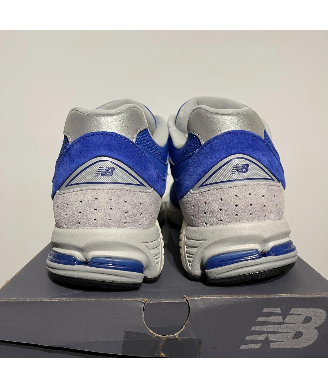 NEW BALANCE Синие замшевые низкие кроссовки / кеды, фото 7