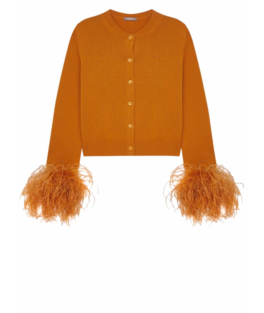 12 STOREEZ Оранжевый шерстяной кардиган, фото 1