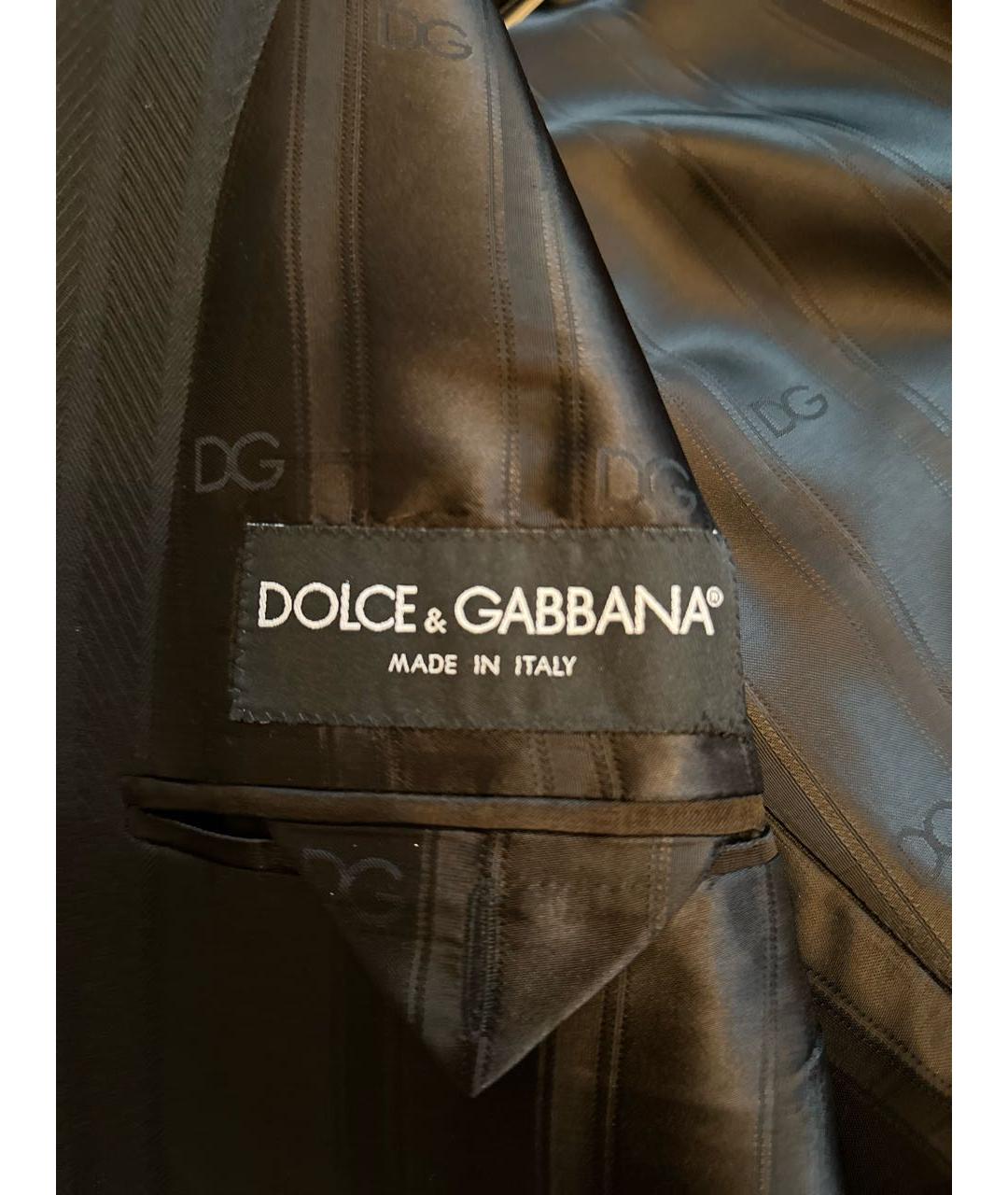 DOLCE&GABBANA Черный повседневный костюм, фото 5