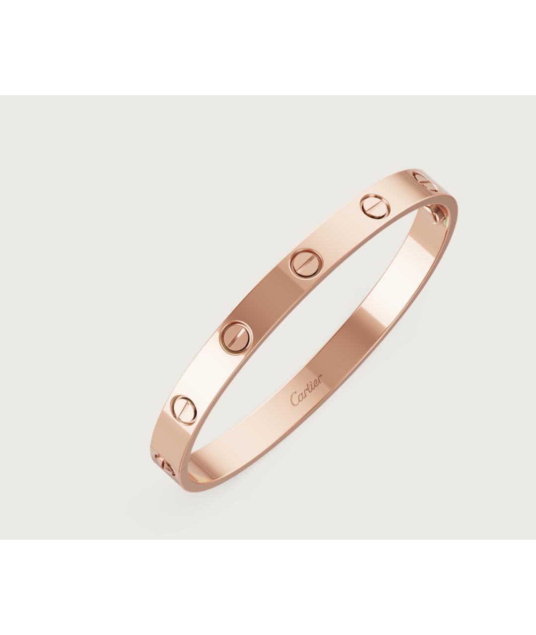 CARTIER Золотой браслет из розового золота, фото 7
