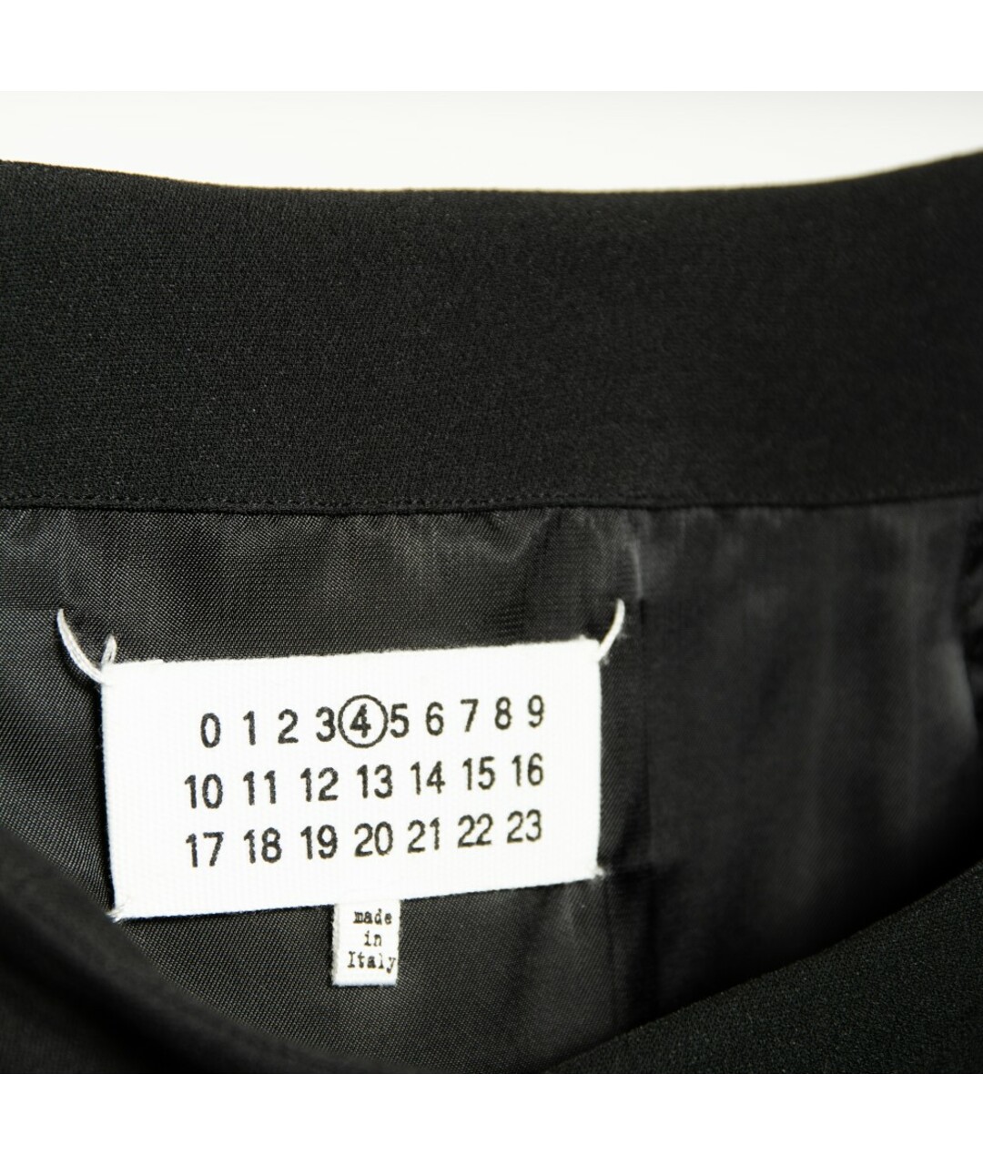 MAISON MARGIELA Черная вискозная юбка мини, фото 3