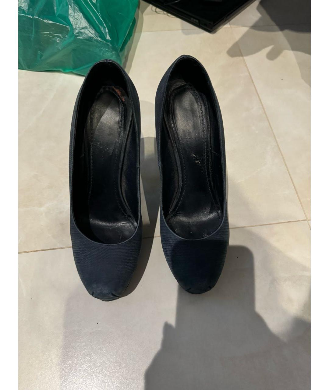 SAINT LAURENT Синие туфли, фото 2