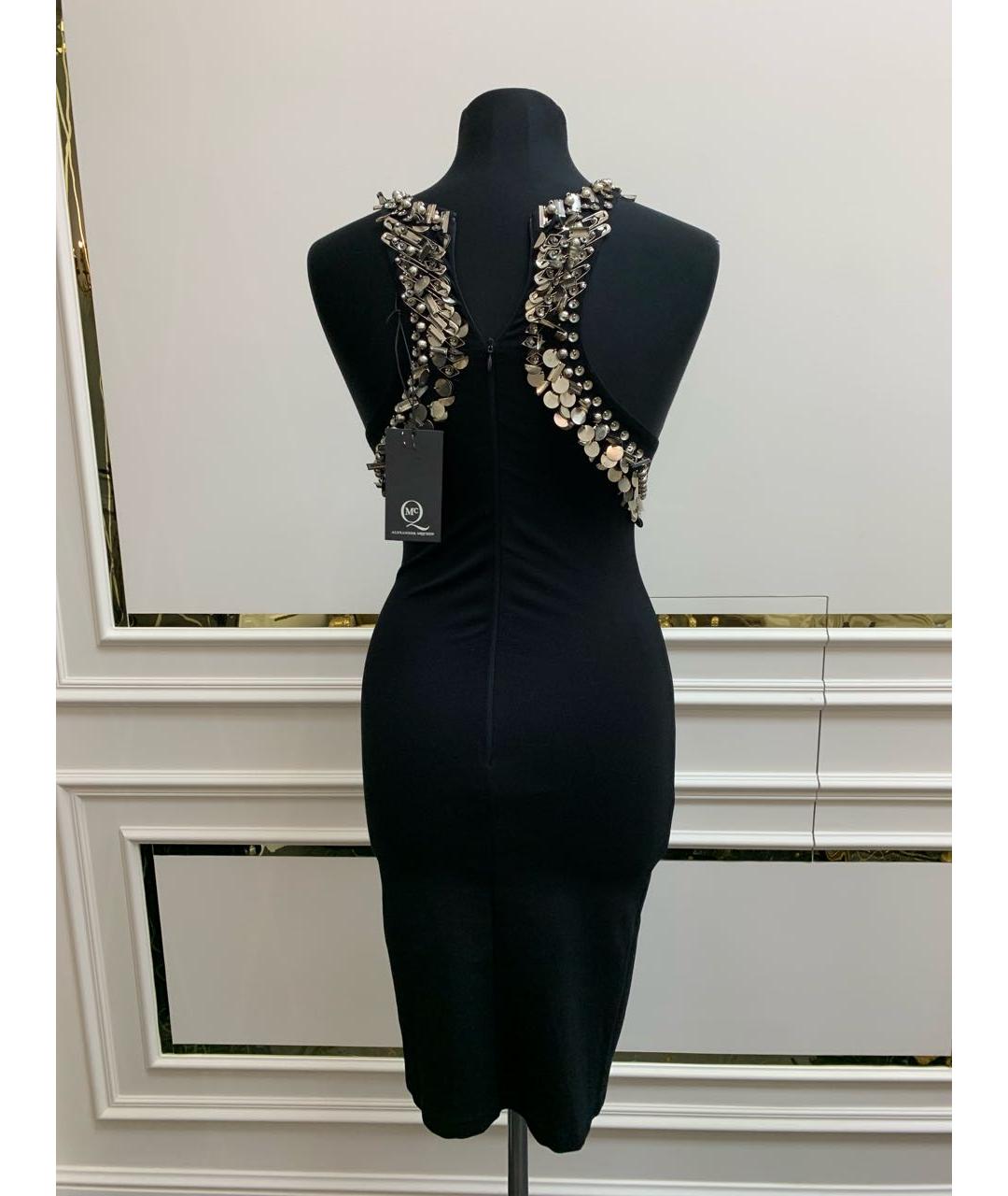 ALEXANDER MCQUEEN Черное платье, фото 5
