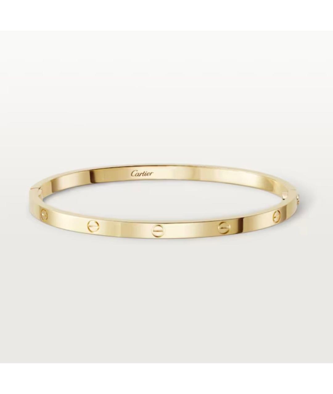 CARTIER Золотой браслет из желтого золота, фото 4