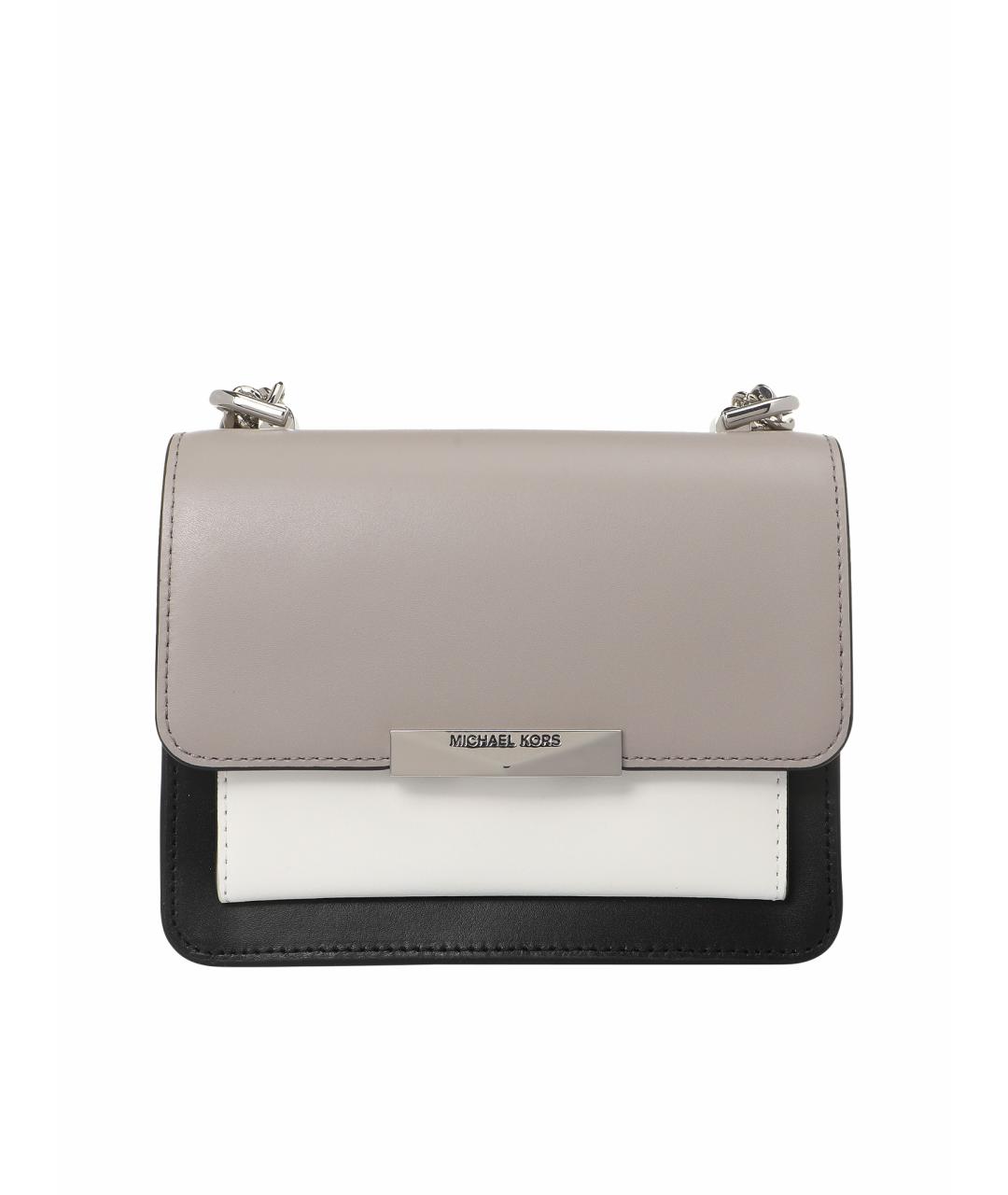 MICHAEL KORS Серая кожаная сумка через плечо, фото 1