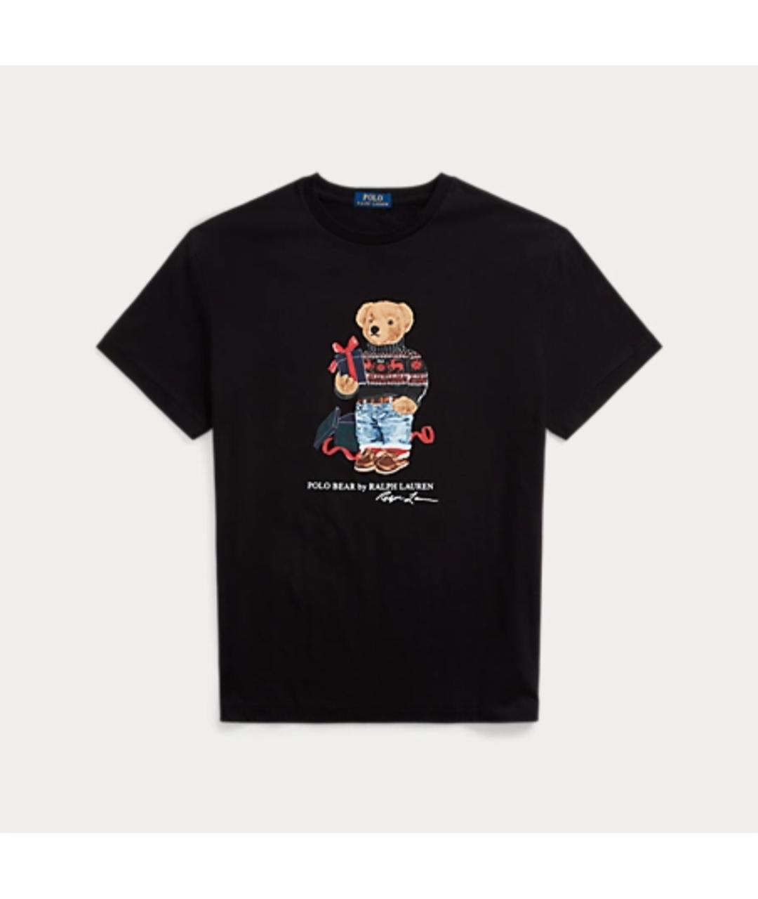 POLO RALPH LAUREN Черная хлопковая футболка, фото 9