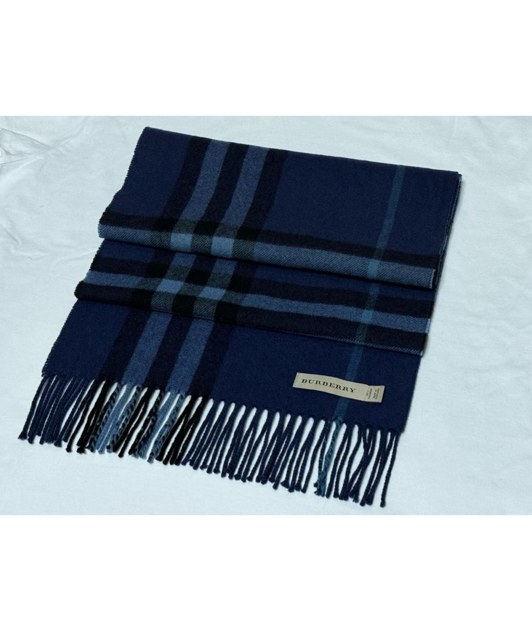 Burberry 2024 indigo scarf