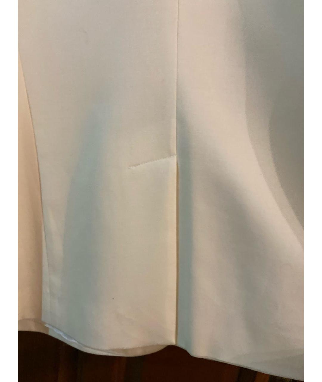 EQUIPMENT Белый шерстяной жакет/пиджак, фото 4