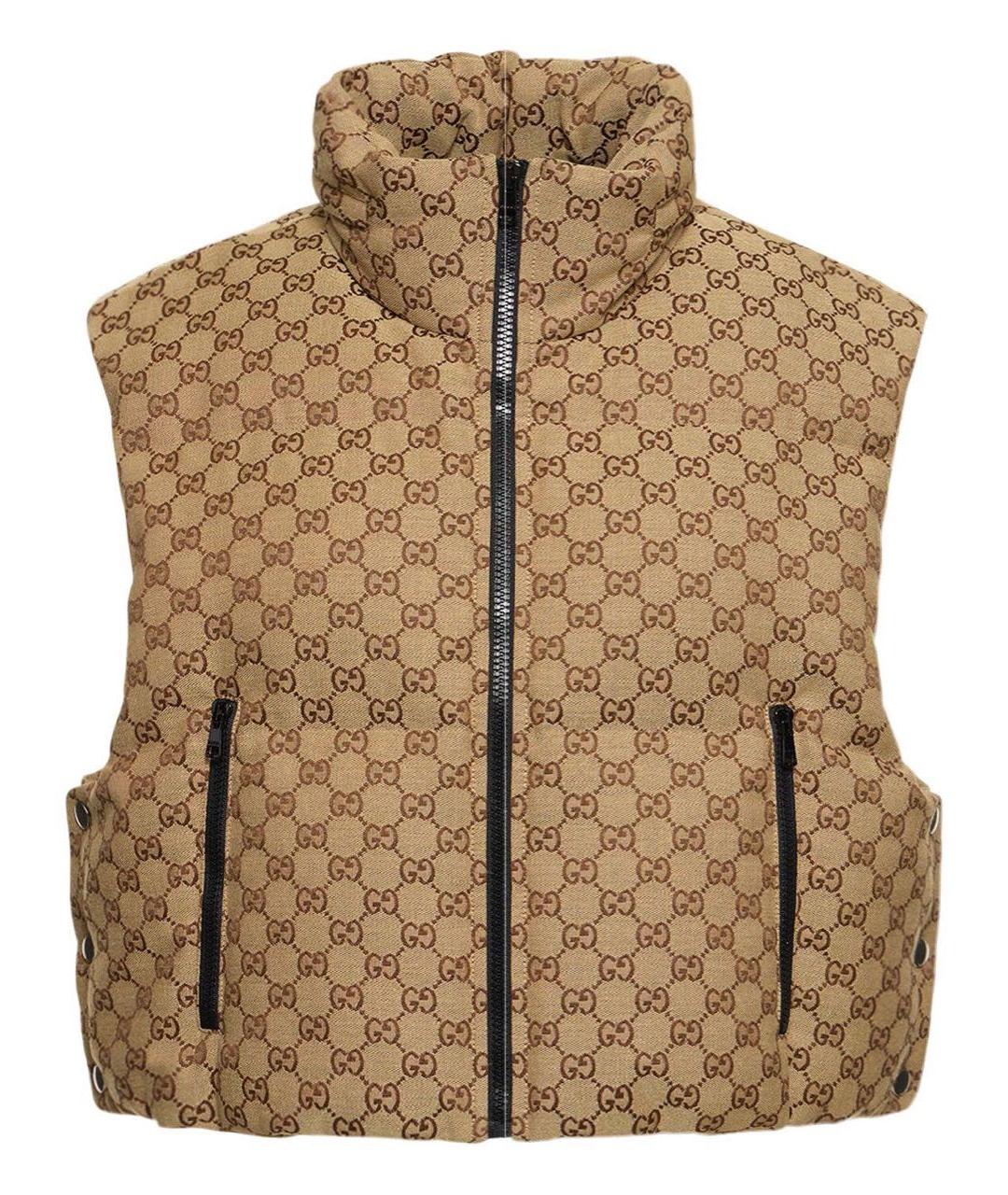 GUCCI Бежевый жилет, фото 1