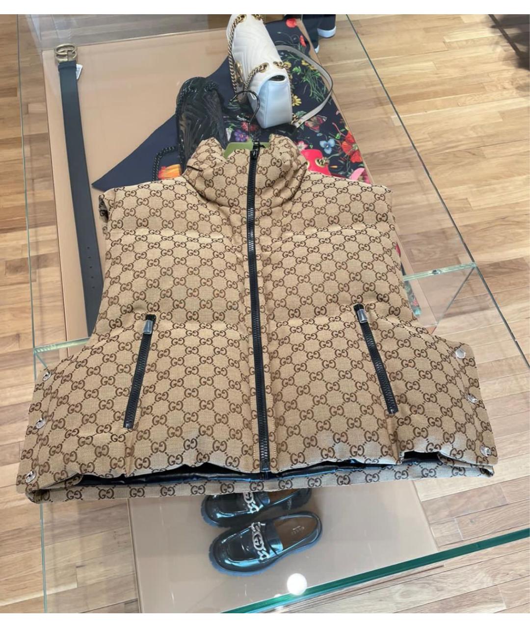 GUCCI Бежевый жилет, фото 2