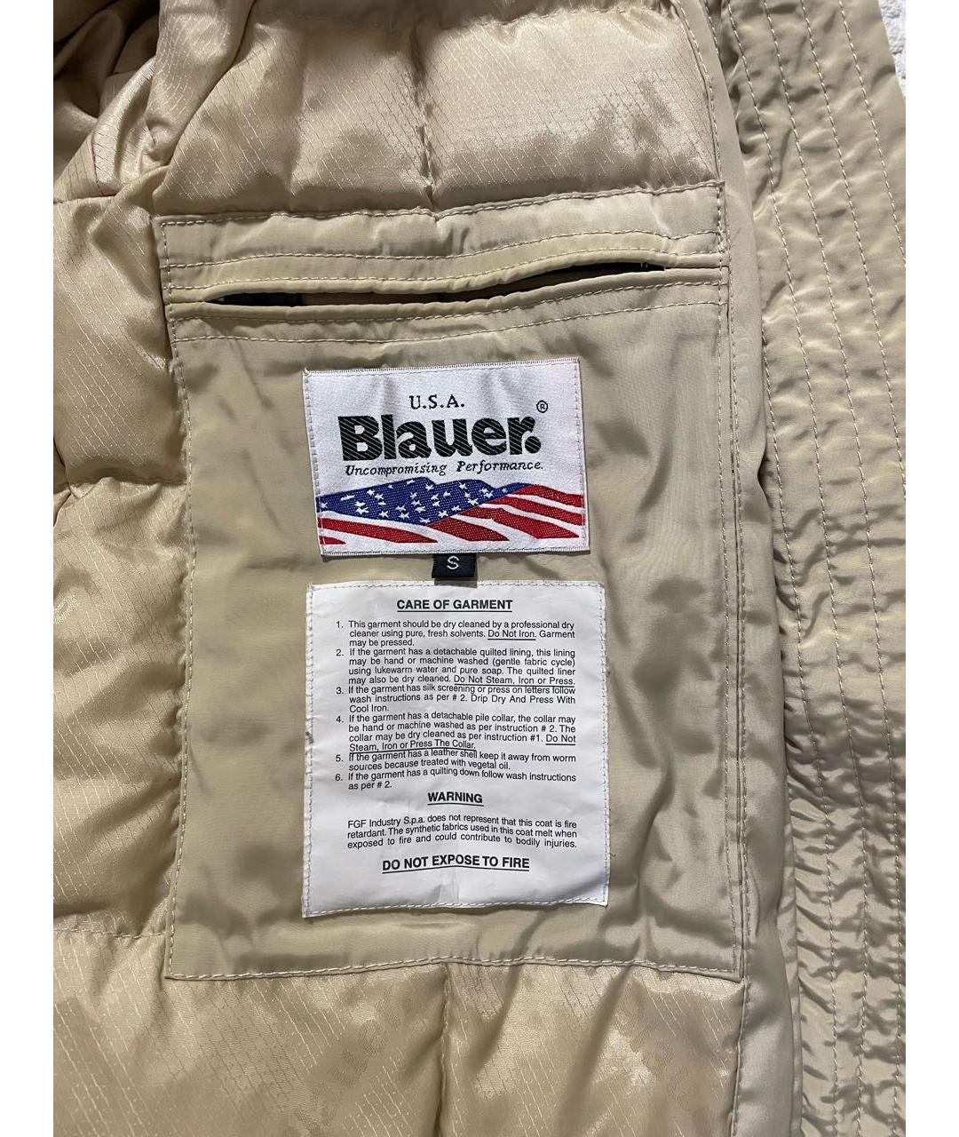 BLAUER Бежевая куртка, фото 5
