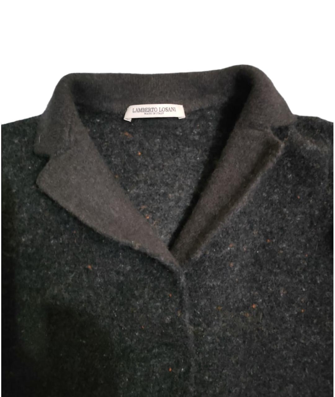LAMBERTO LOSANI Серый кашемировый джемпер / свитер, фото 4