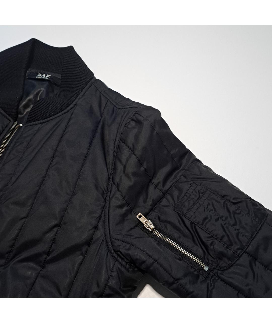 RAF SIMONS Черная полиэстеровая куртка, фото 4