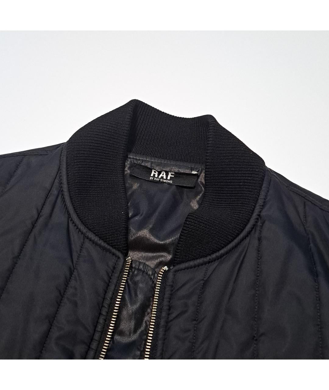 RAF SIMONS Черная полиэстеровая куртка, фото 5