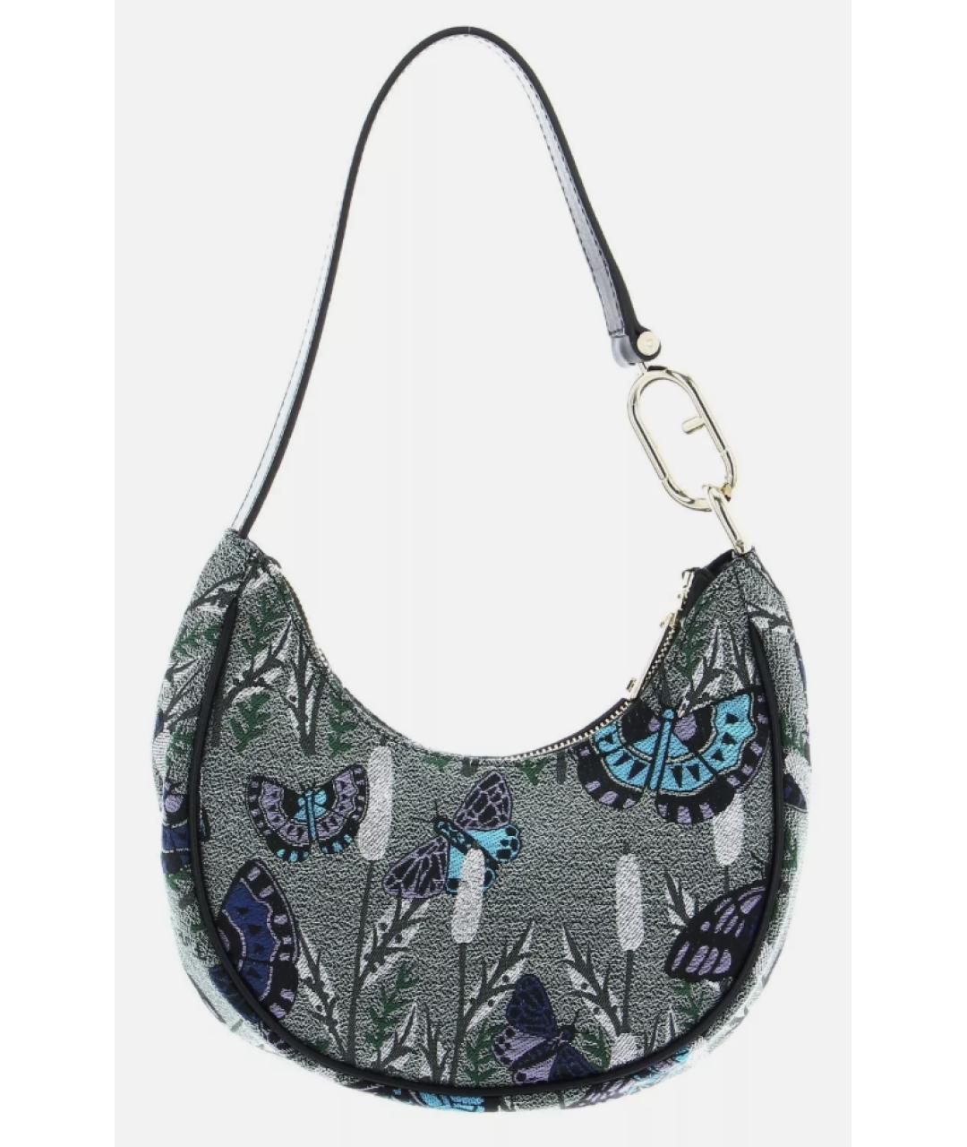 FURLA Мульти жаккардовая сумка с короткими ручками, фото 7