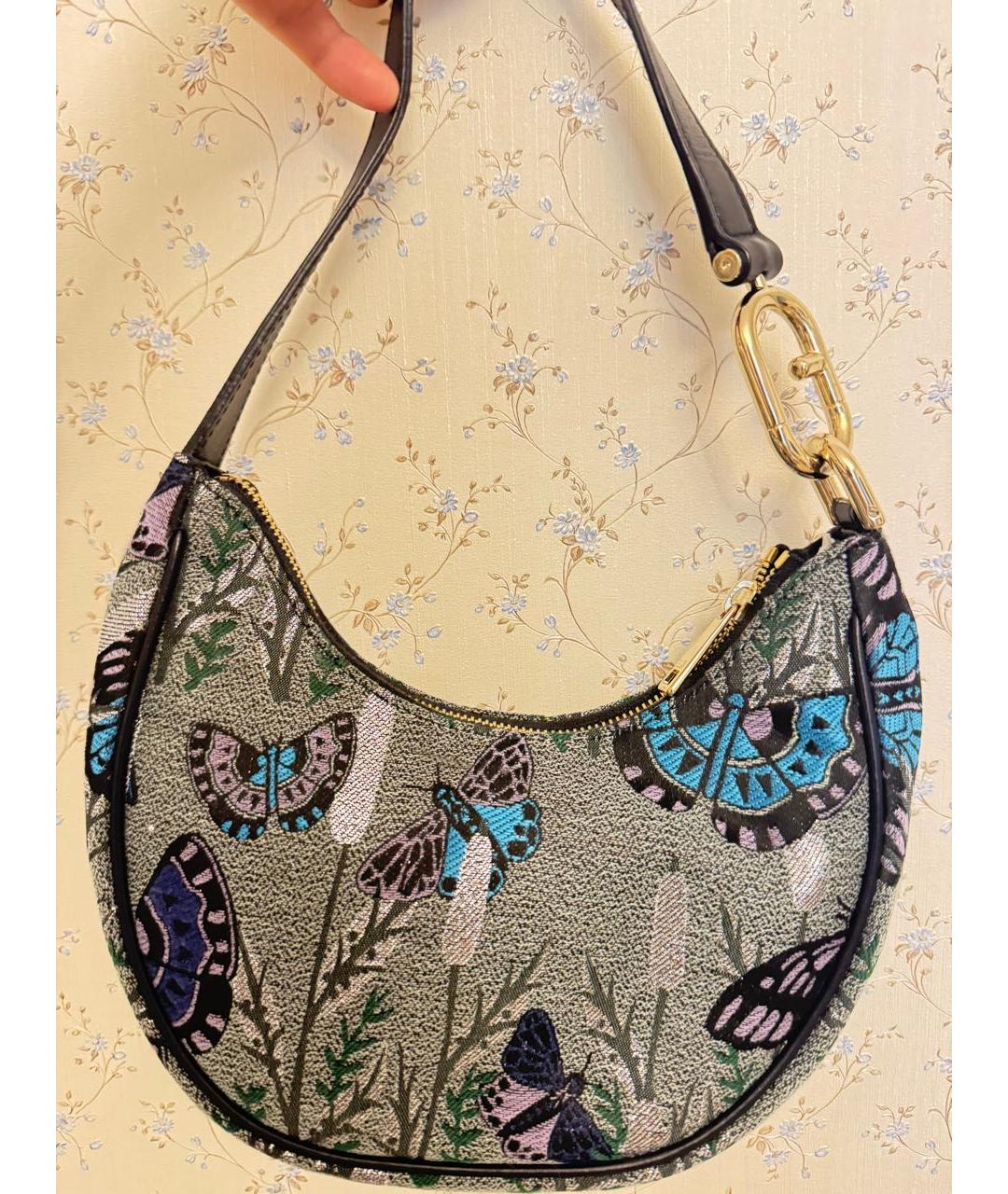 FURLA Мульти жаккардовая сумка с короткими ручками, фото 6