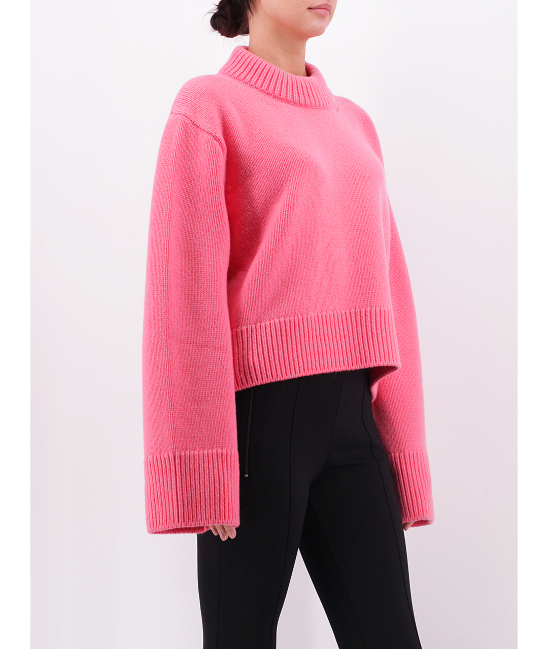 CELINE PRE-OWNED Розовый кашемировый джемпер / свитер, фото 2