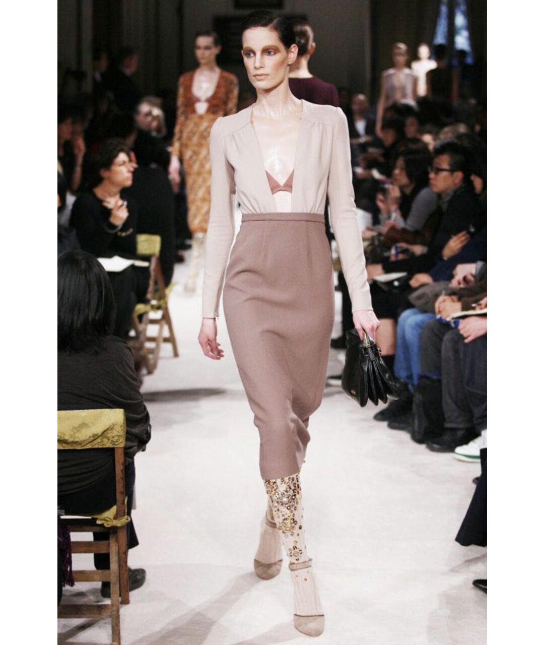 MIU MIU Шерстяное повседневное платье, фото 8