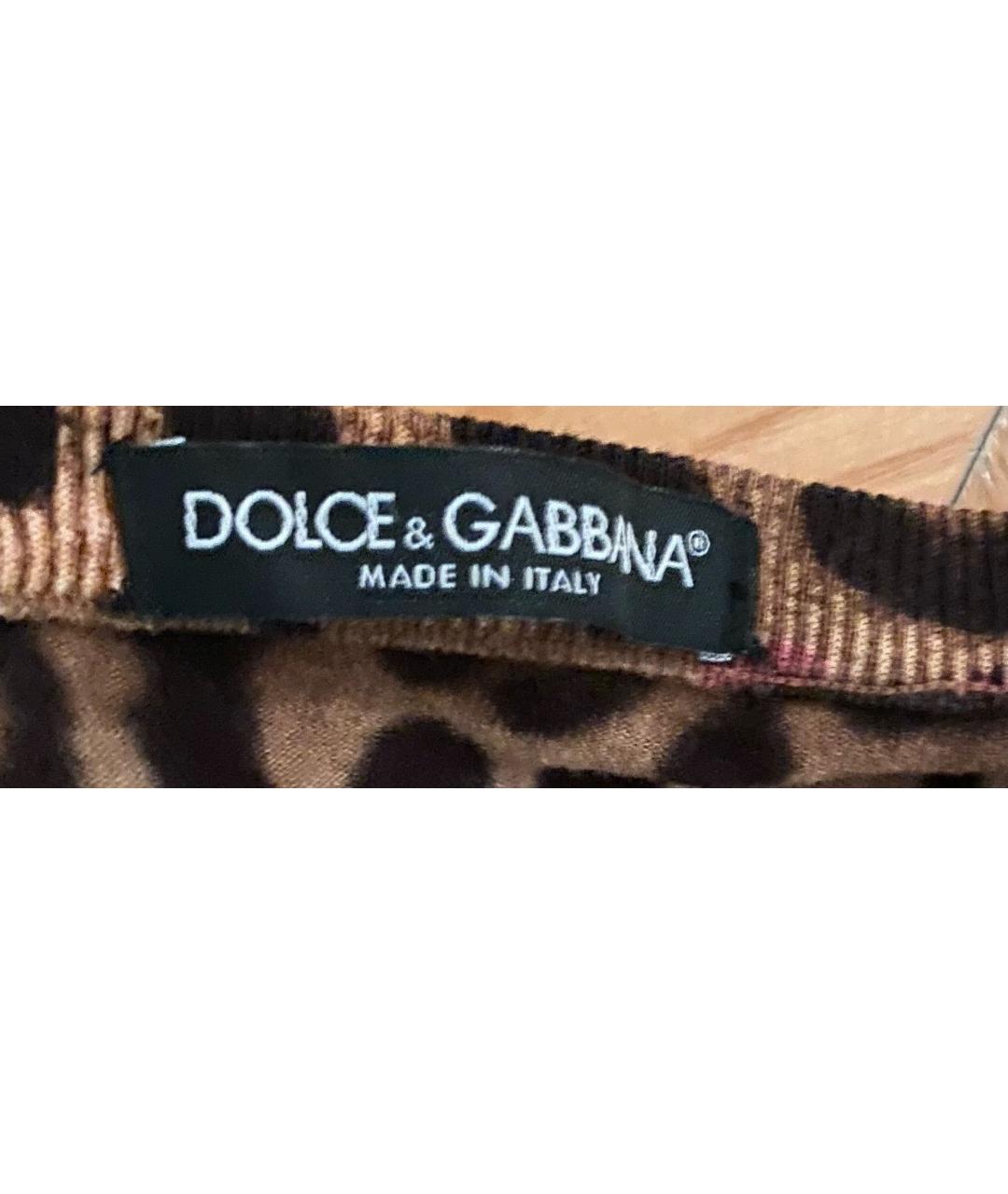 DOLCE&GABBANA Мульти шерстяной кардиган, фото 5