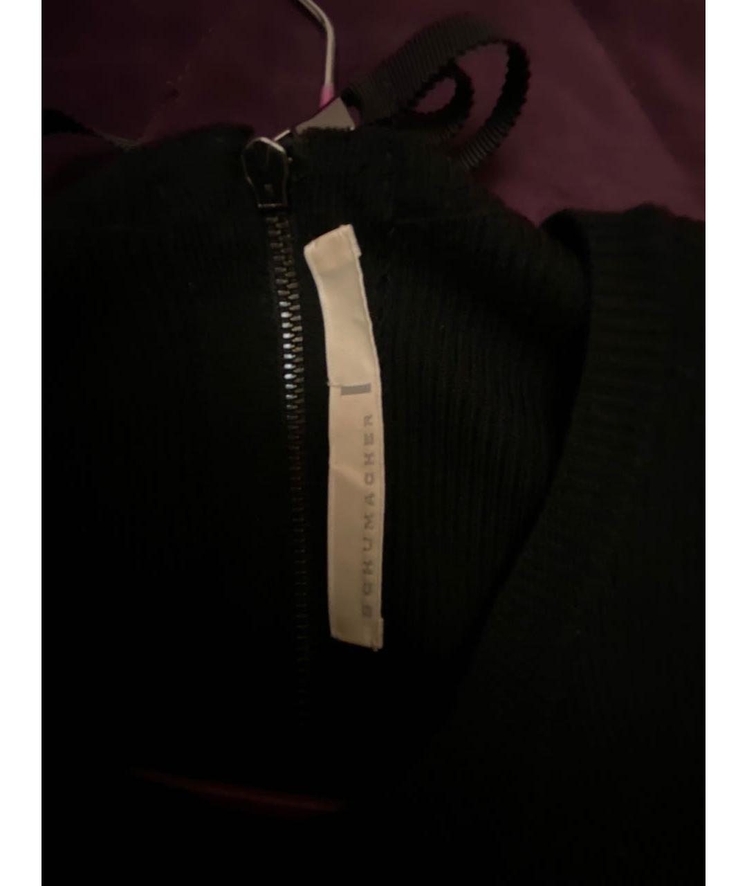 DOROTHEE SCHUMACHER Черный шерстяной джемпер / свитер, фото 3