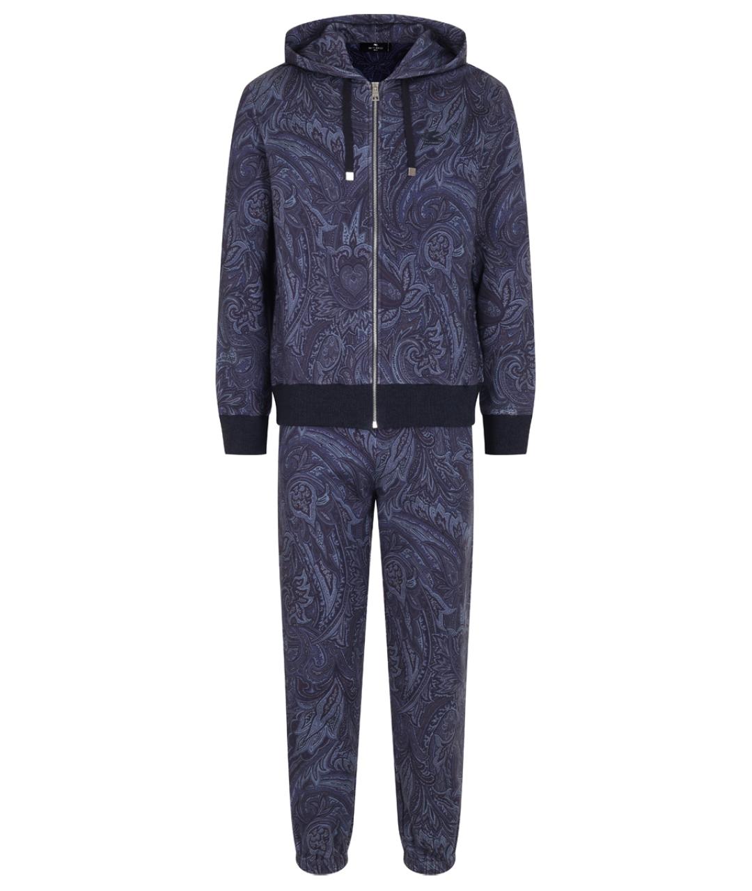 ETRO Синий повседневный костюм, фото 1