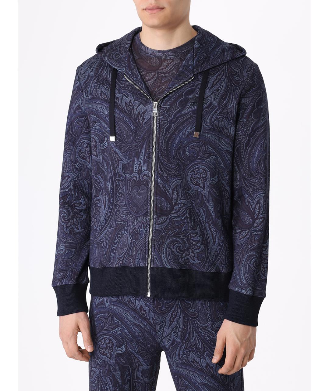 ETRO Синий повседневный костюм, фото 4