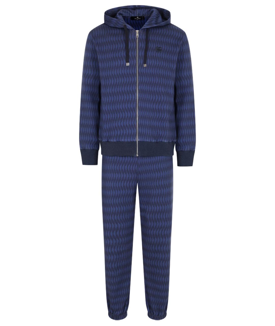 ETRO Синий повседневный костюм, фото 1