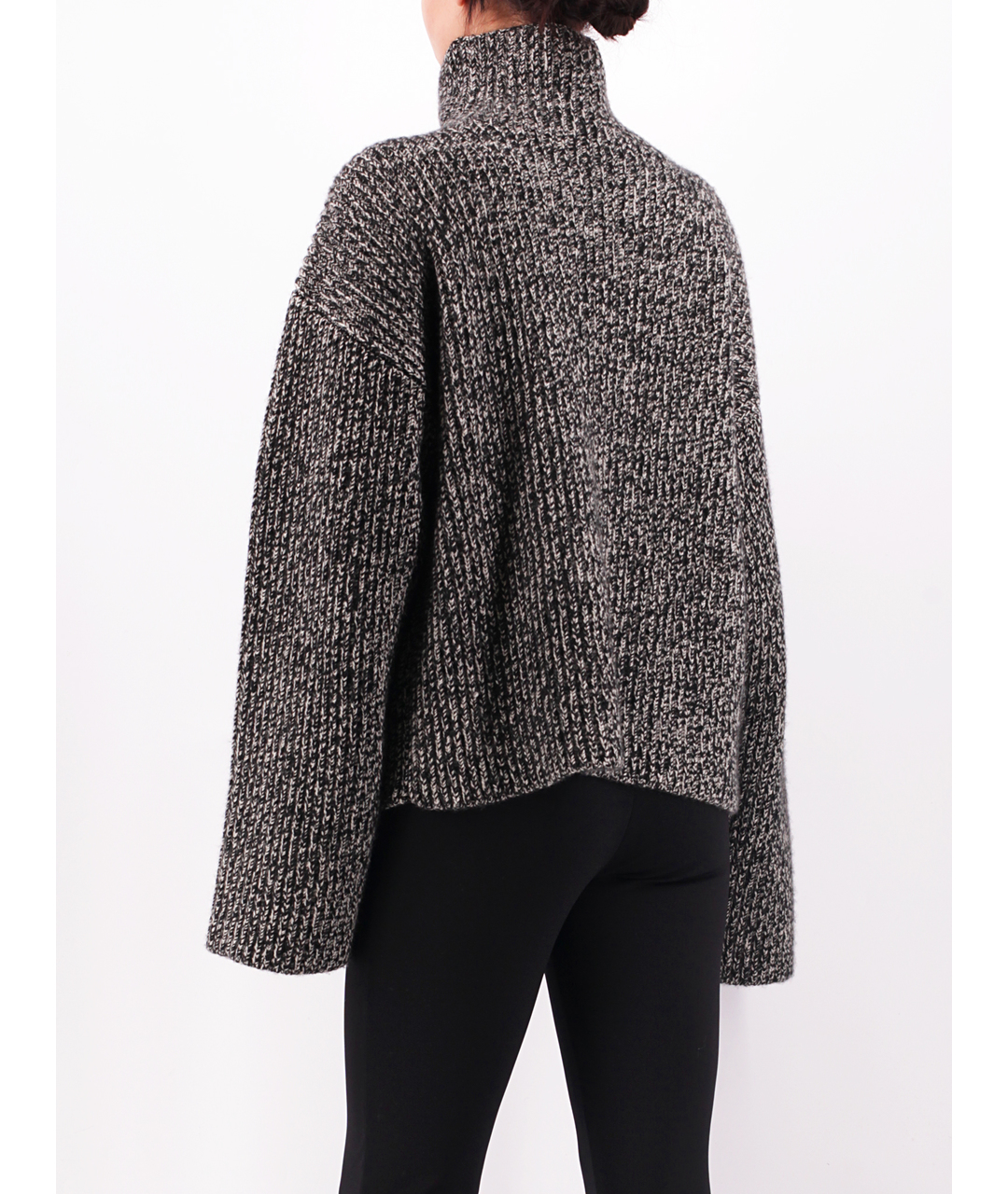 CELINE PRE-OWNED Серый кашемировый джемпер / свитер, фото 3