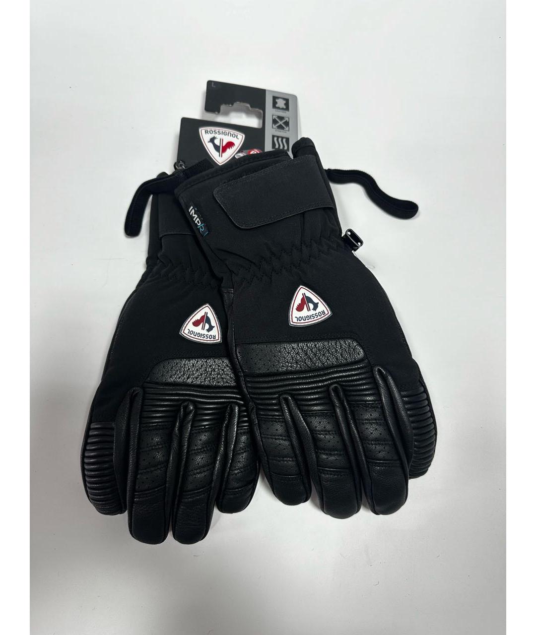 ROSSIGNOL Черные кожаные перчатки, фото 5