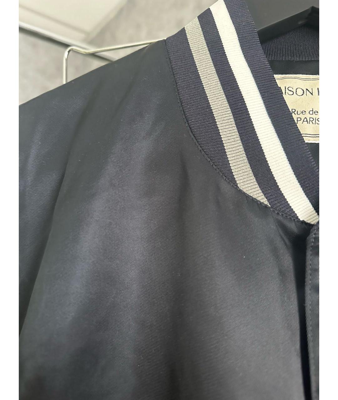 MAISON KITSUNE Темно-синяя куртка, фото 4