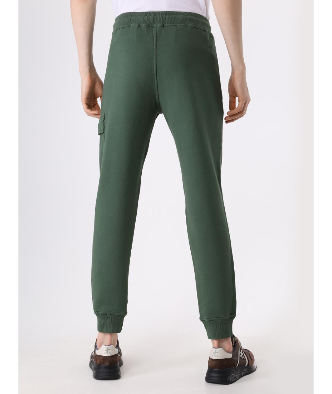CP COMPANY Зеленые брюки чинос, фото 3