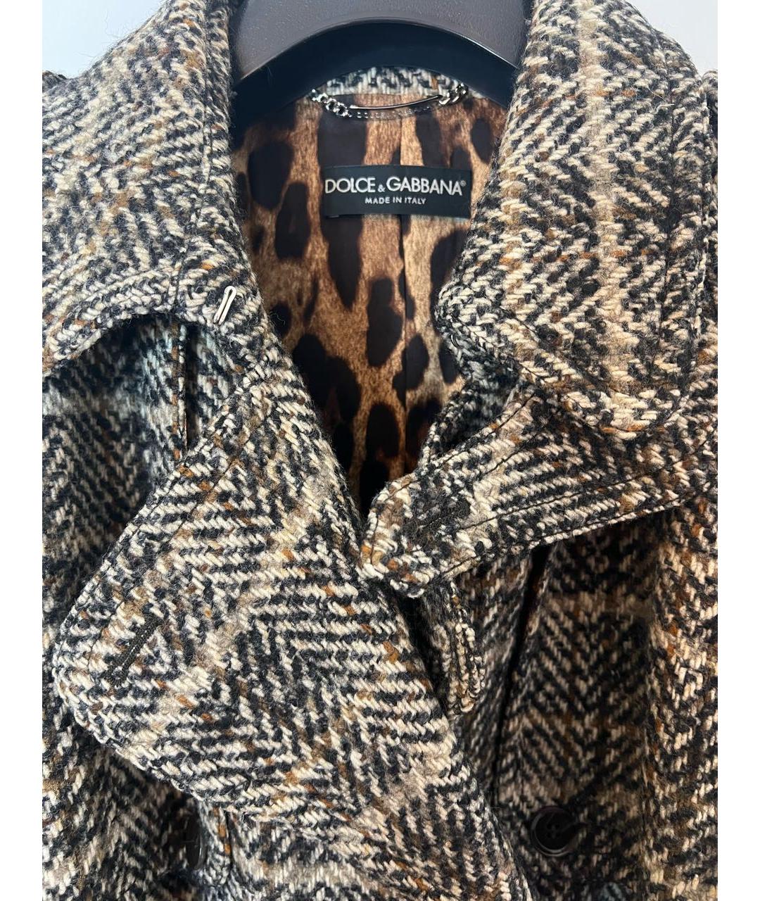 DOLCE&GABBANA Шерстяное пальто, фото 3