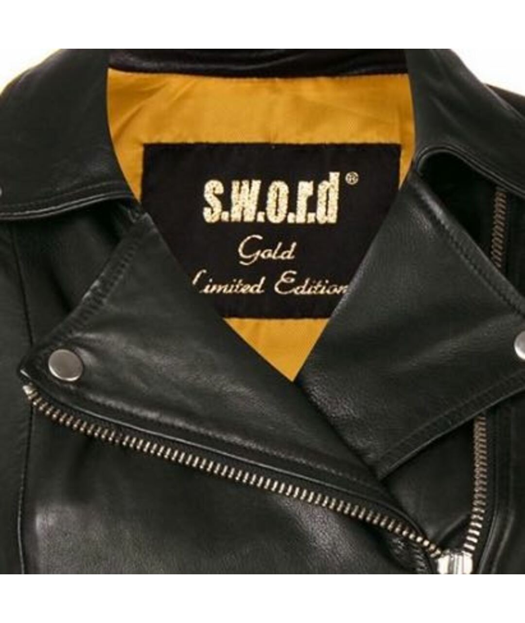 S.W.O.R.D 6.6.44 Черная кожаная куртка, фото 4