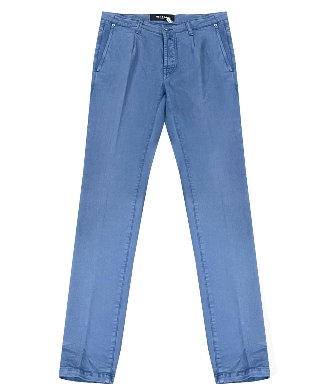 KITON Синие джинсы скинни, фото 1