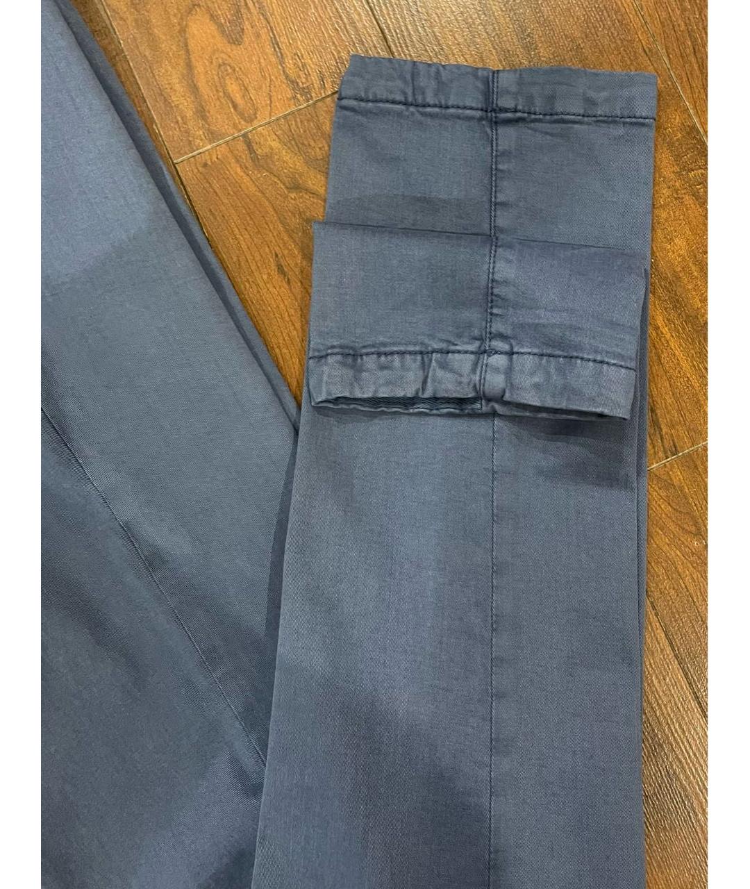 KITON Синие джинсы скинни, фото 4
