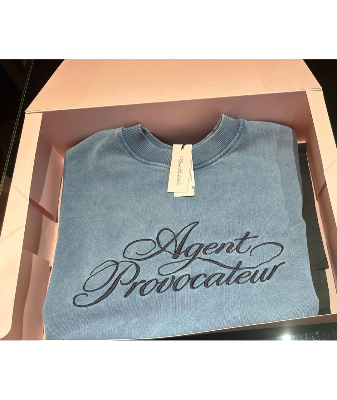 AGENT PROVOCATEUR Голубой хлопковый спортивные костюмы, фото 4