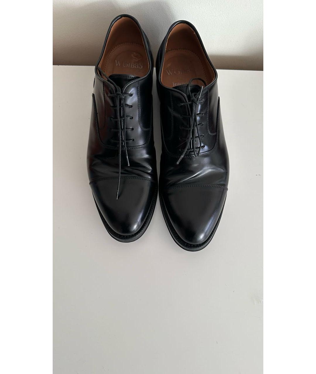 GIBBS Черные туфли из лакированной кожи, фото 2