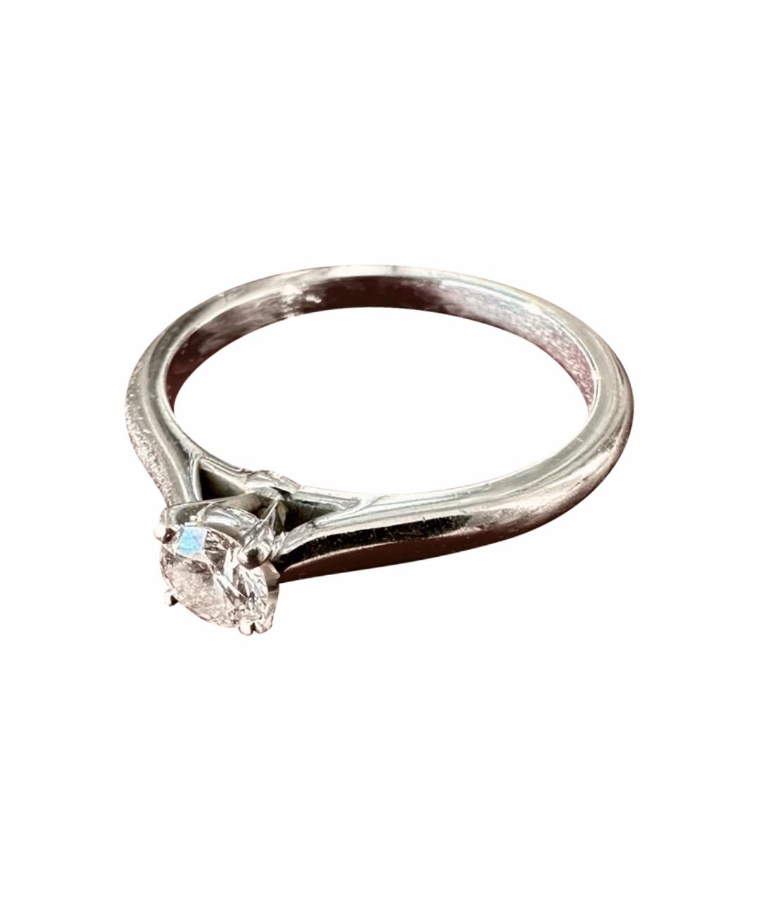 CARTIER Белое платиновое кольцо, фото 1