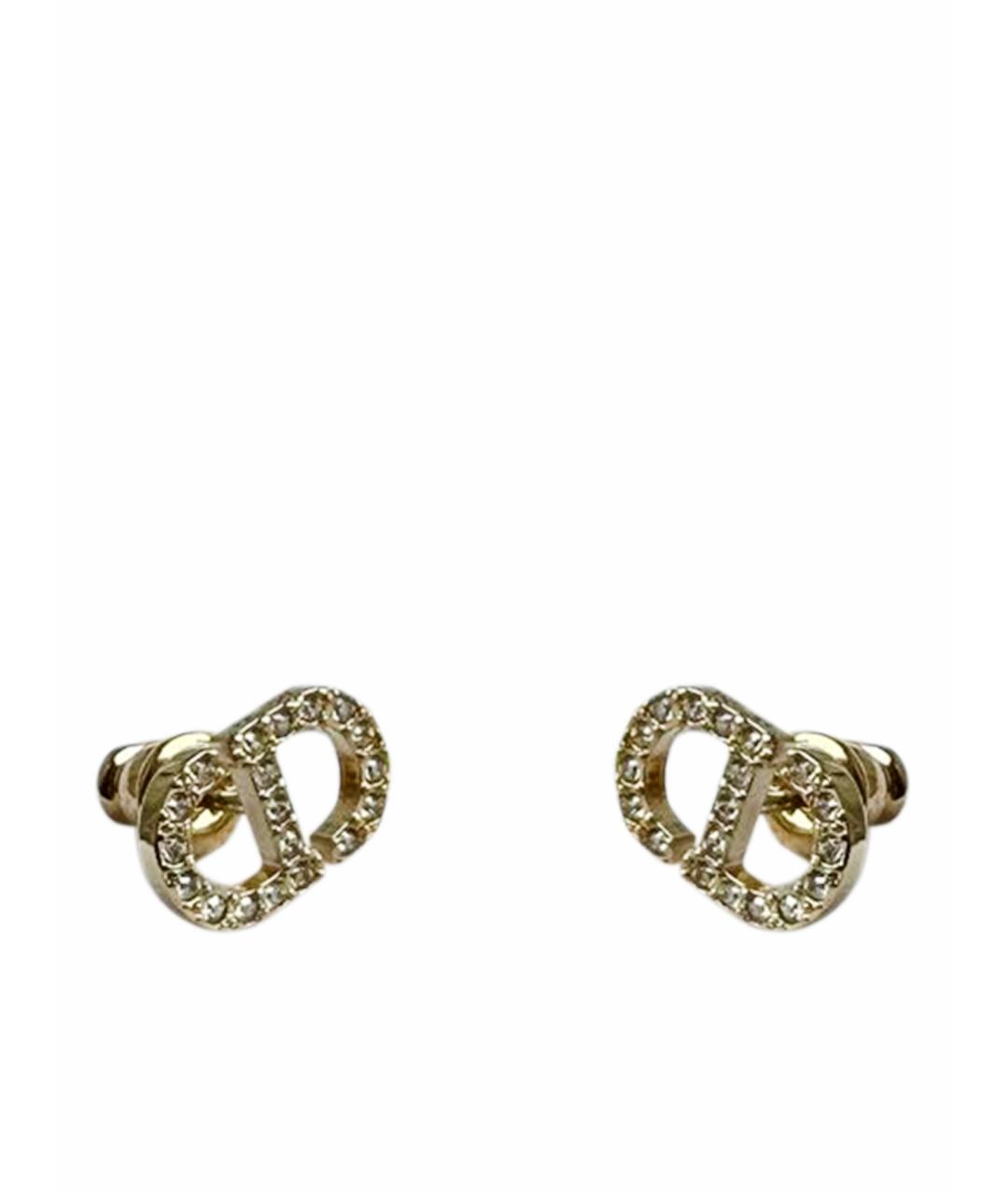 CHRISTIAN DIOR Золотые серьги, фото 1