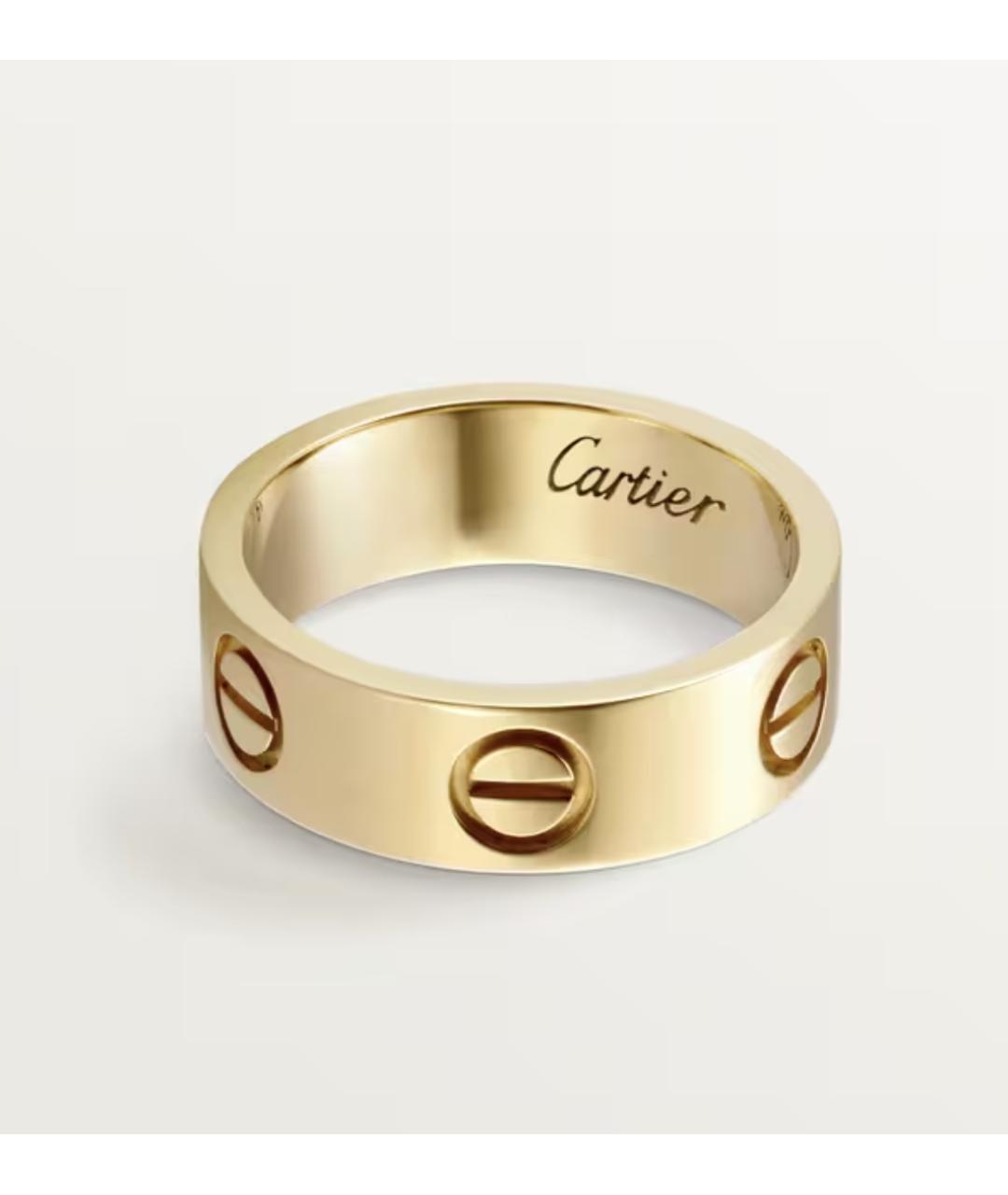 CARTIER Желтое кольцо из желтого золота, фото 5